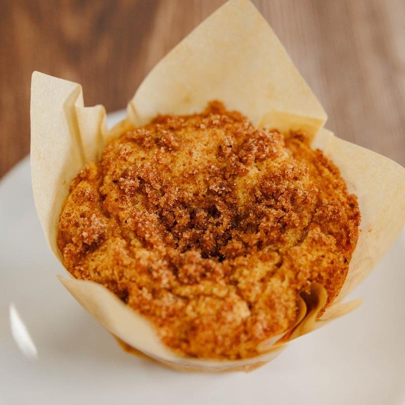 Cinnamon crunch muffin